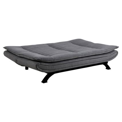 Sofá-cama de dois lugares AIRI cinza escuro
