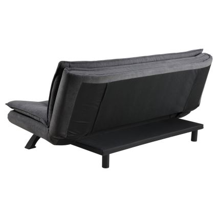 Sofá-cama de dois lugares AIRI cinza escuro