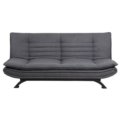 Sofá-cama de dois lugares AIRI cinza escuro