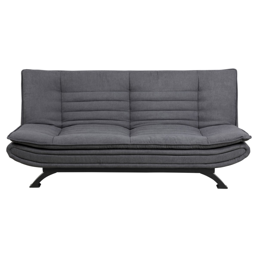 Sofá-cama de dois lugares AIRI cinza escuro