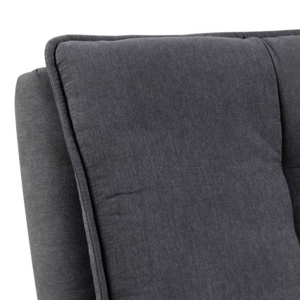 Sofá-cama de dois lugares AIRI cinza escuro