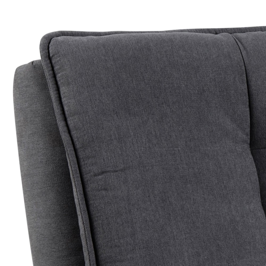 Sofá-cama de dois lugares AIRI cinza escuro