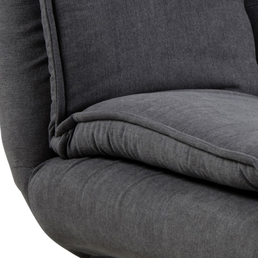 Sofá-cama de dois lugares AIRI cinza escuro