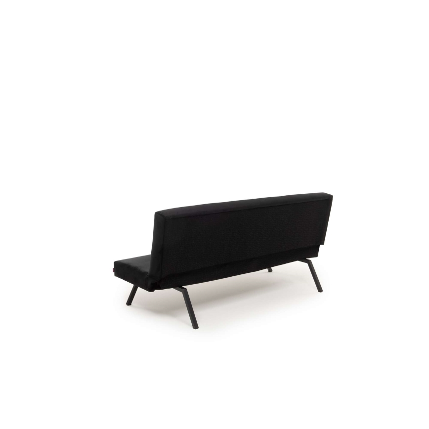 Sofá-cama BAKU de 2 lugares preto