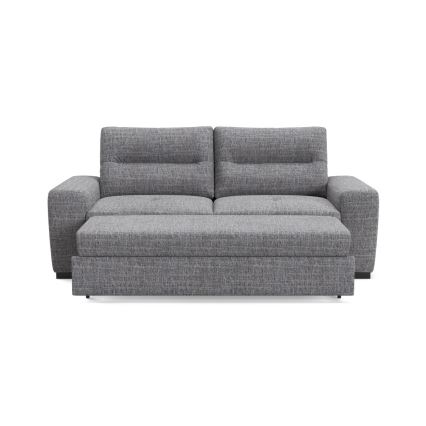 Sofá-cama de três lugares COMO cinza