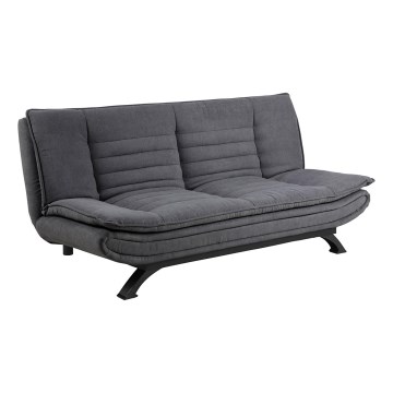 Sofá-cama de dois lugares AIRI cinza escuro