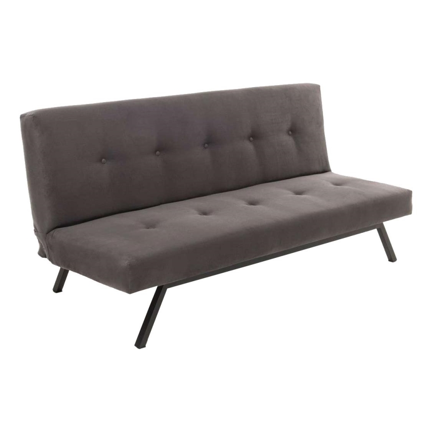 Sofá-cama de dois lugares BAKU, cinzento