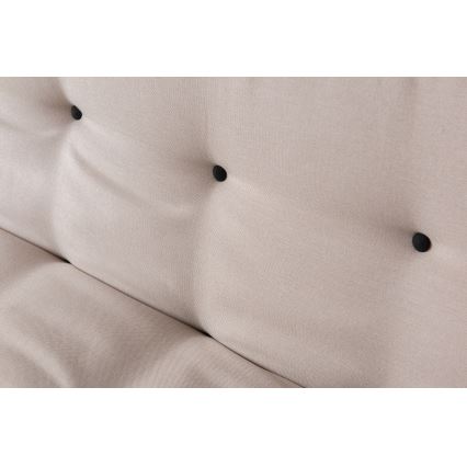 Sofá-cama de dois lugares BAKU creme