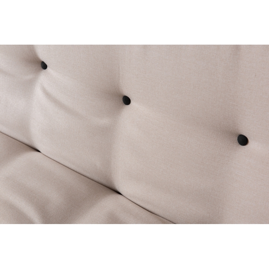 Sofá-cama de dois lugares BAKU creme