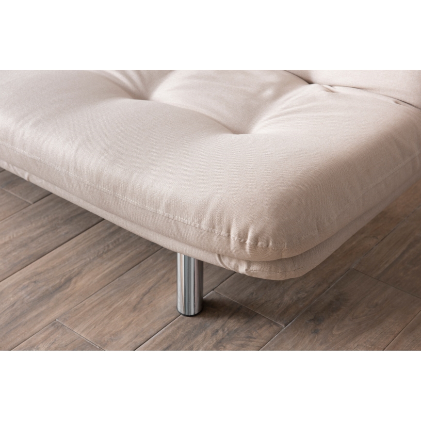 Sofá-cama de dois lugares BAKU creme