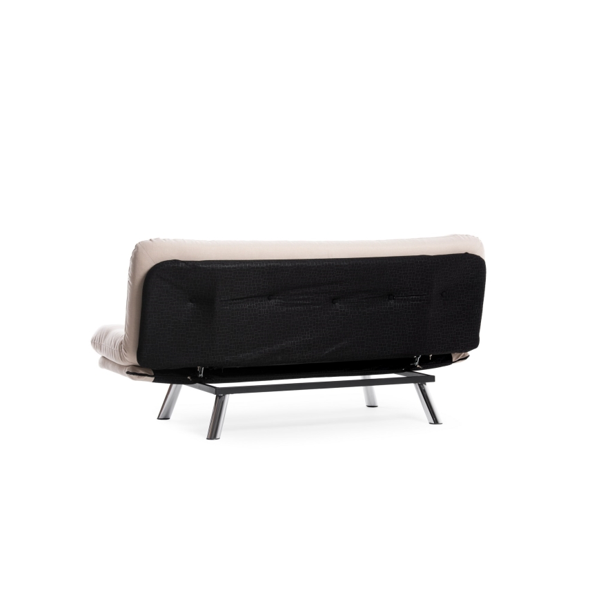 Sofá-cama de dois lugares BAKU creme