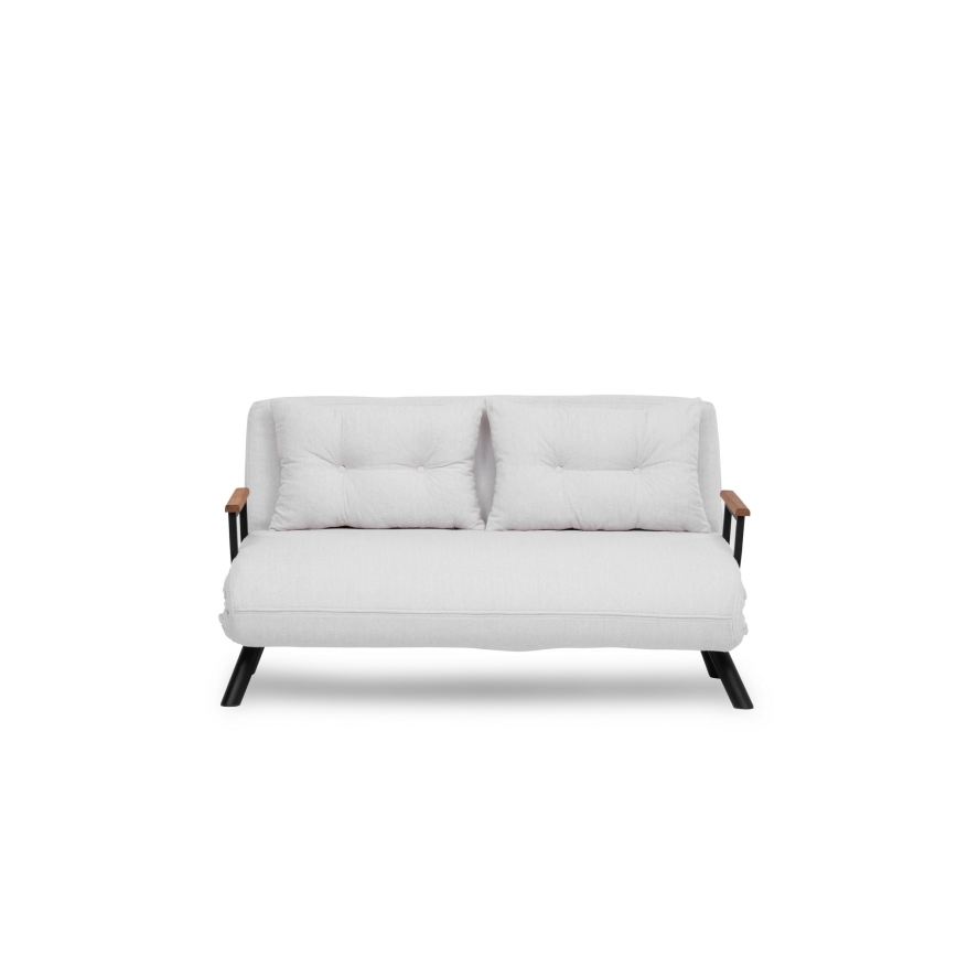 Sofá-cama de dois lugares QIRA branco