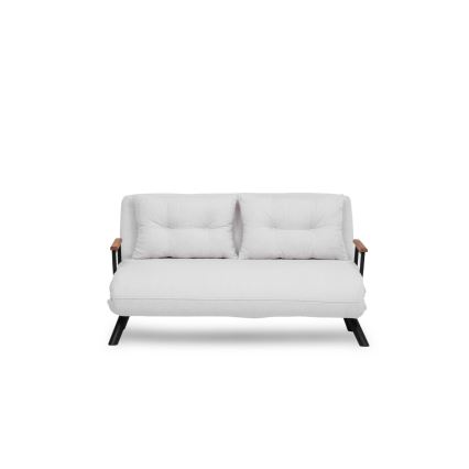 Sofá-cama de dois lugares QIRA branco