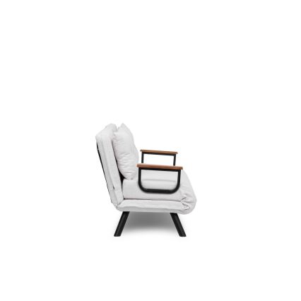 Sofá-cama de dois lugares QIRA branco