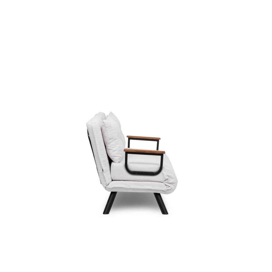 Sofá-cama de dois lugares QIRA branco