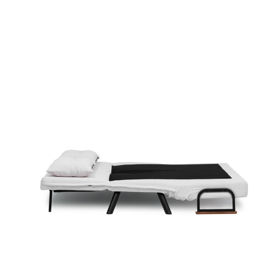 Sofá-cama de dois lugares QIRA branco