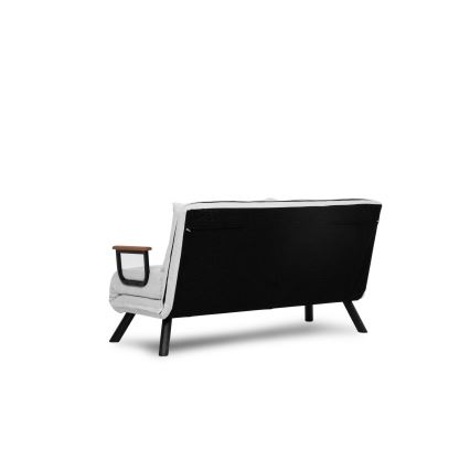 Sofá-cama de dois lugares QIRA branco