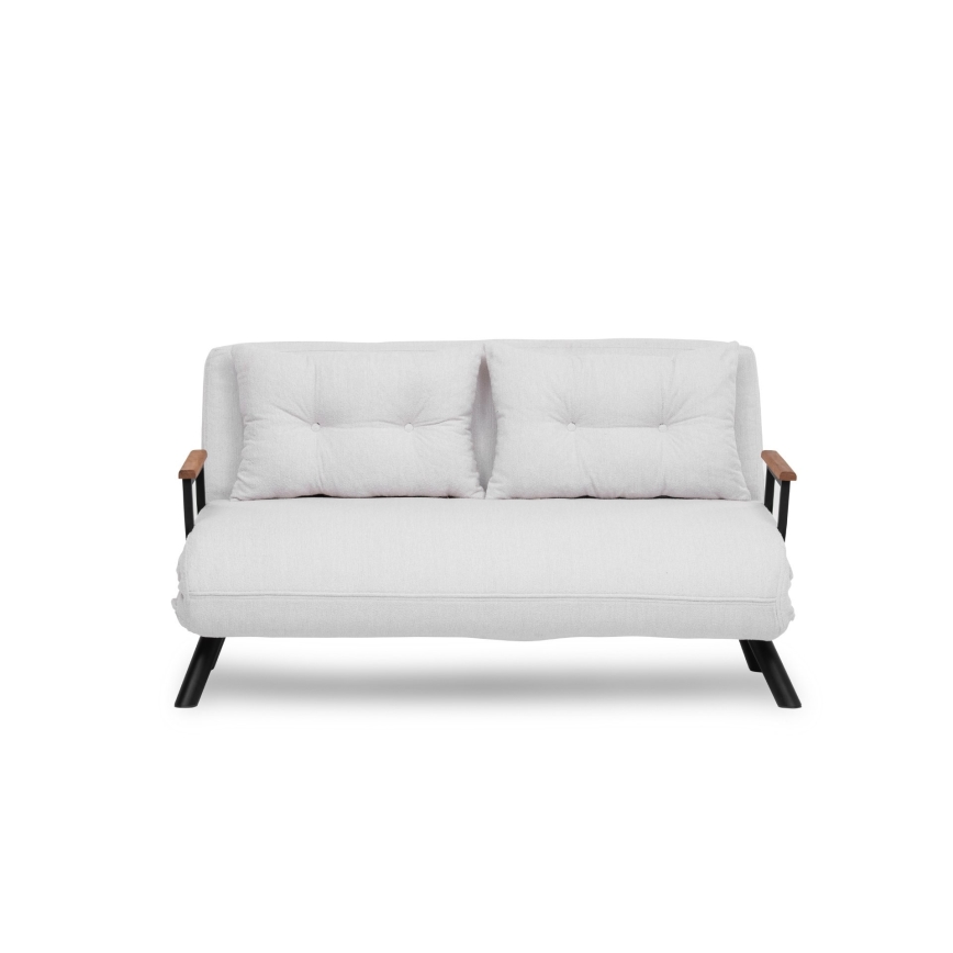 Sofá-cama de dois lugares QIRA branco