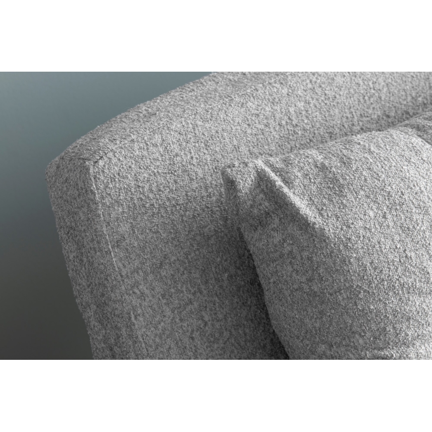 Sofá-cama de dois lugares QIRA cinzento