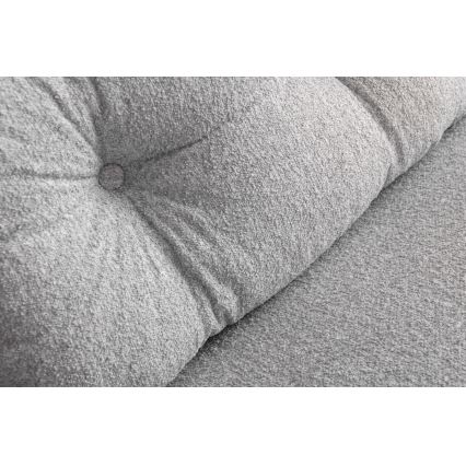 Sofá-cama de dois lugares QIRA cinzento
