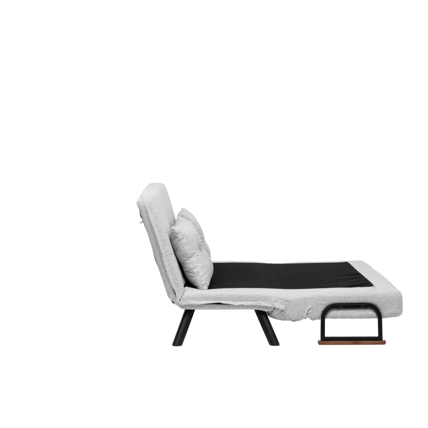 Sofá-cama de dois lugares QIRA cinzento
