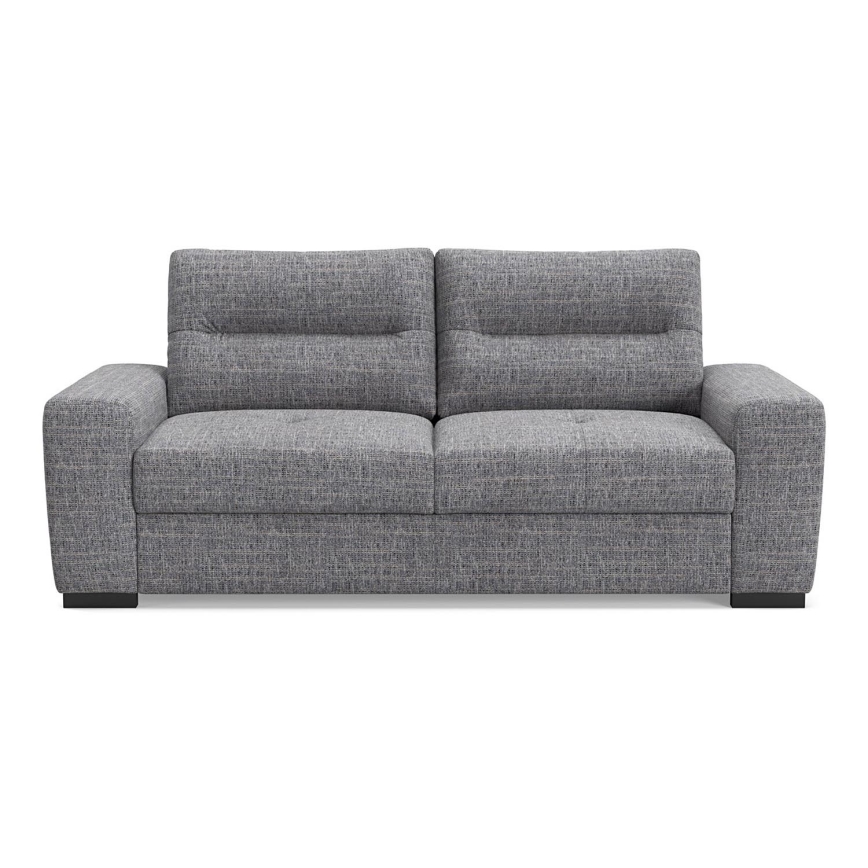 Sofá-cama de três lugares COMO cinza