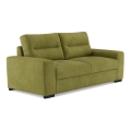 Sofá-cama de três lugares COMO verde