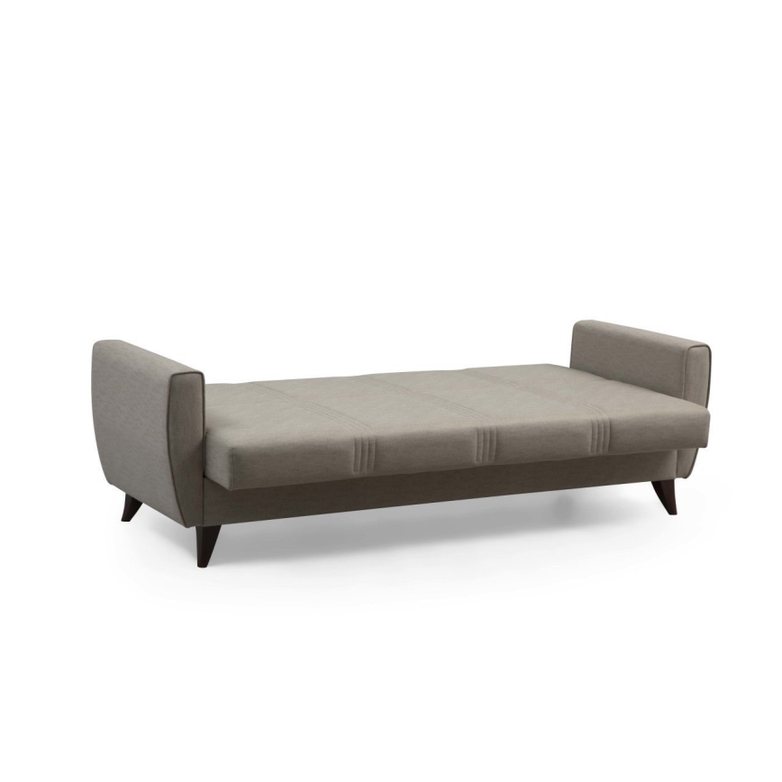 Sofá-cama de três lugares KORFU bege