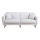 Sofá-cama KITO de dois lugares — creme