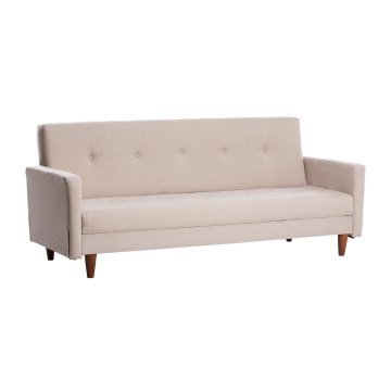 Sofá de 2 lugares NARA creme/bege