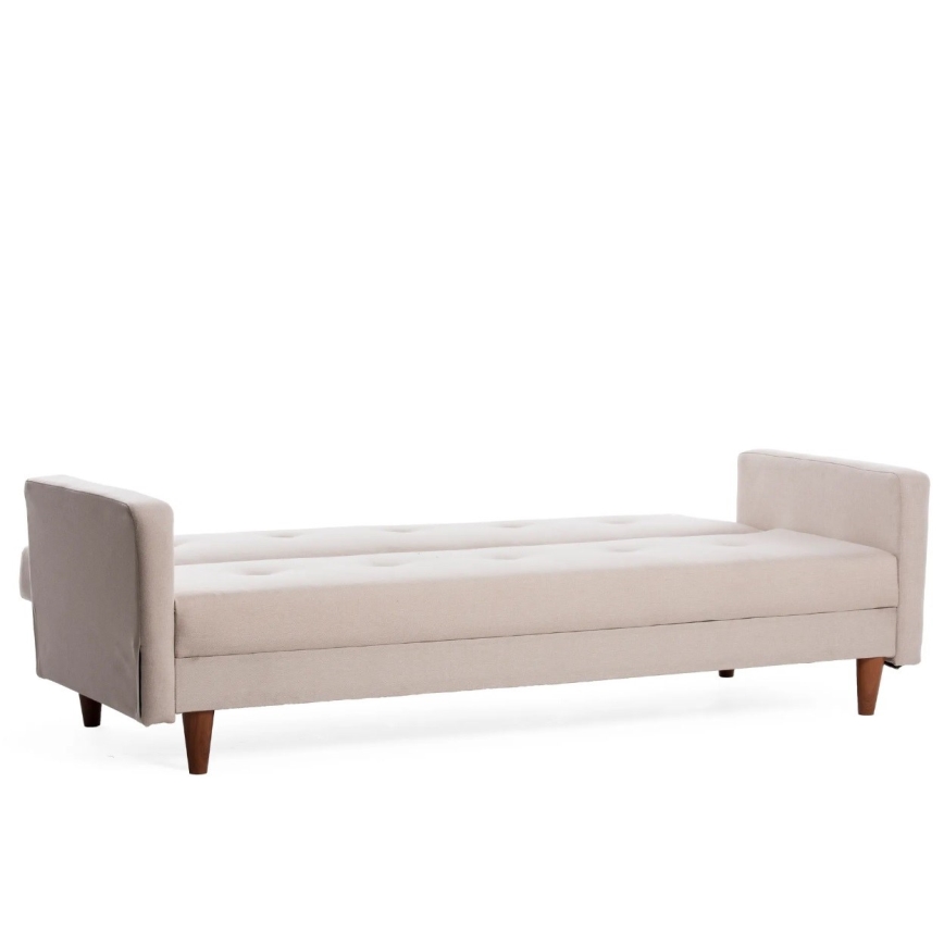 Sofá de 2 lugares NARA creme/bege