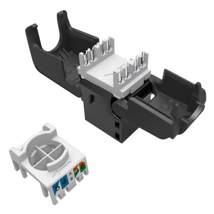 Solarix - Auto-roscante keystone CAT5E UTP