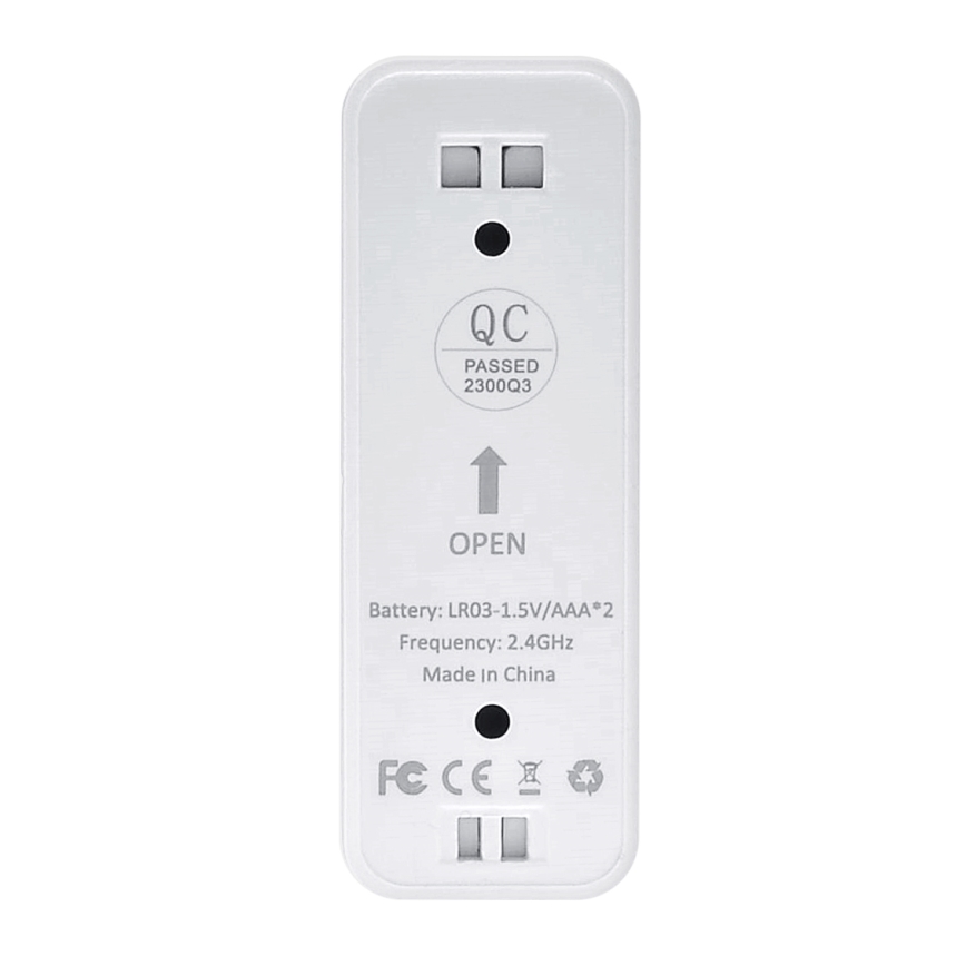 Sensor de temperatura e humidade 2xAAA Wi-Fi Tuya