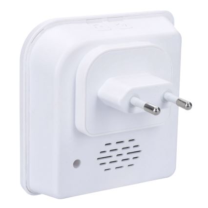 Alarme 230V com sensor de movimento sem fios a 3xAAA/5V branco