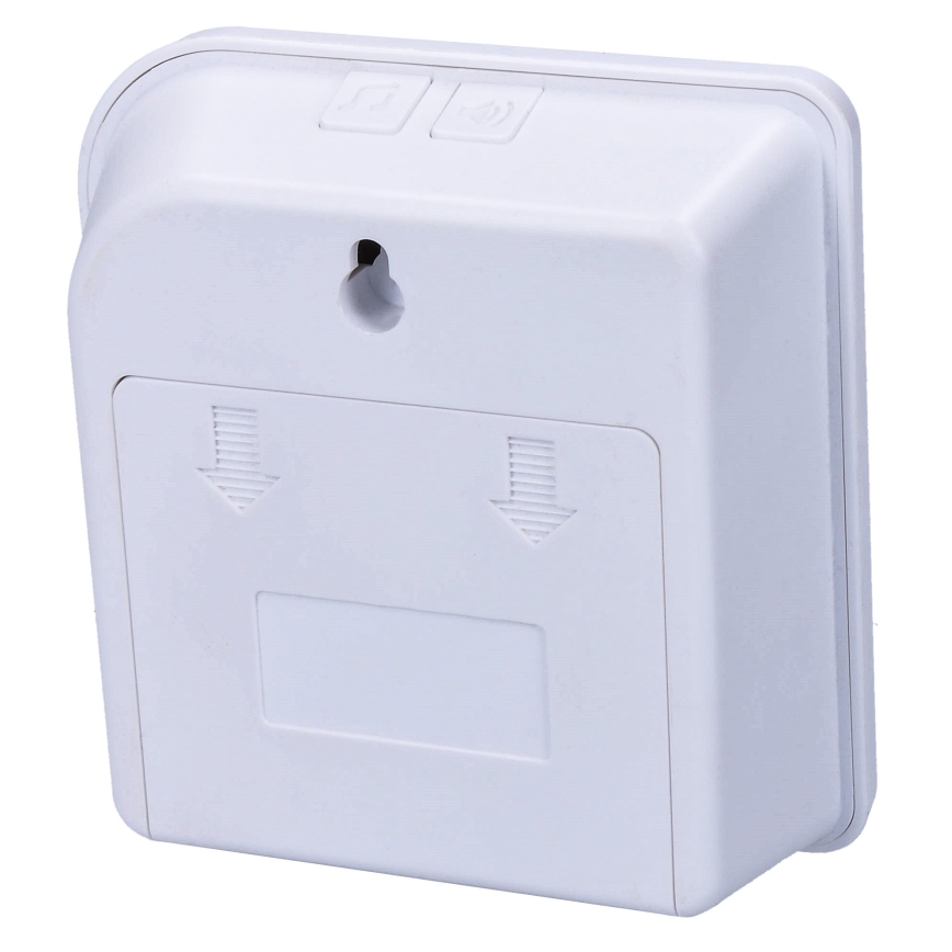 Alarme 3xAA com sensor de movimento sem fios 3xAAA/5V branco