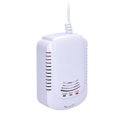 Detetor de fuga de gás inflamável 85 dB 230V