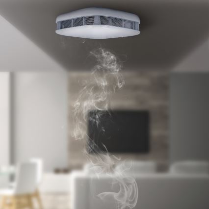 Detetor de fumo com alarme 85dB 3V Wi-Fi