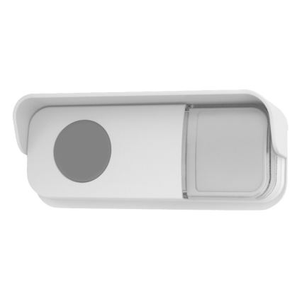 CONJUNTO 2x Campainha de tomada sem fios 230V IP56 branco