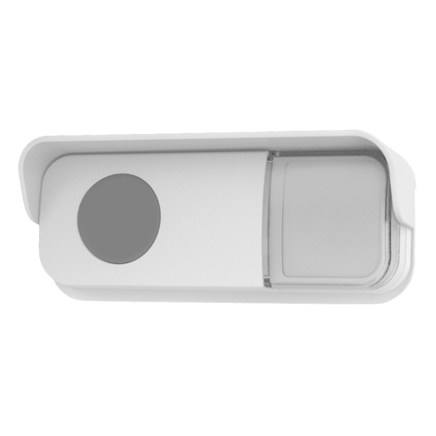 CONJUNTO 2x Campainha de tomada sem fios 230V IP56 branco