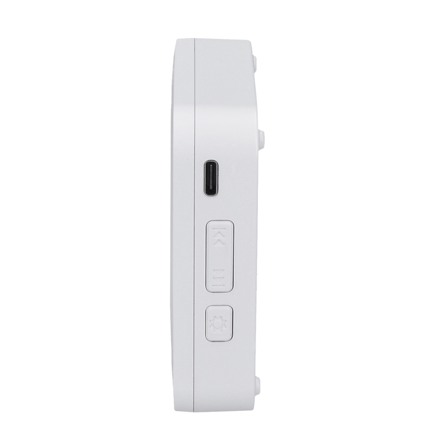 Campainha sem fios alimentada a pilhas 3xAAA IP56 branco