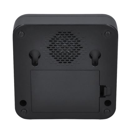 Campainha sem fios alimentada a pilhas 3xAAA IP56 preto