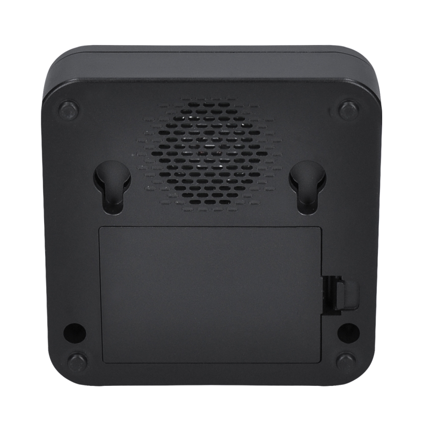 Campainha sem fios alimentada a pilhas 3xAAA IP56 preto