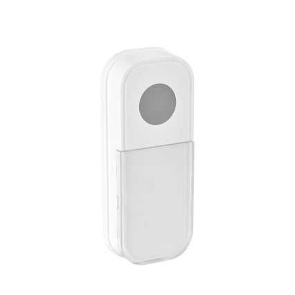 Campainha Sem Fios Plug-in 230V + 2x botão 2xCR2032 IP44 branco