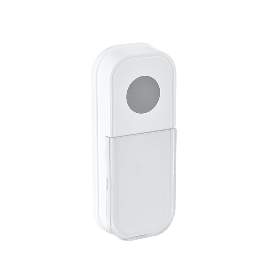 Campainha Sem Fios Plug-in 230V + 2x botão 2xCR2032 IP44 branco
