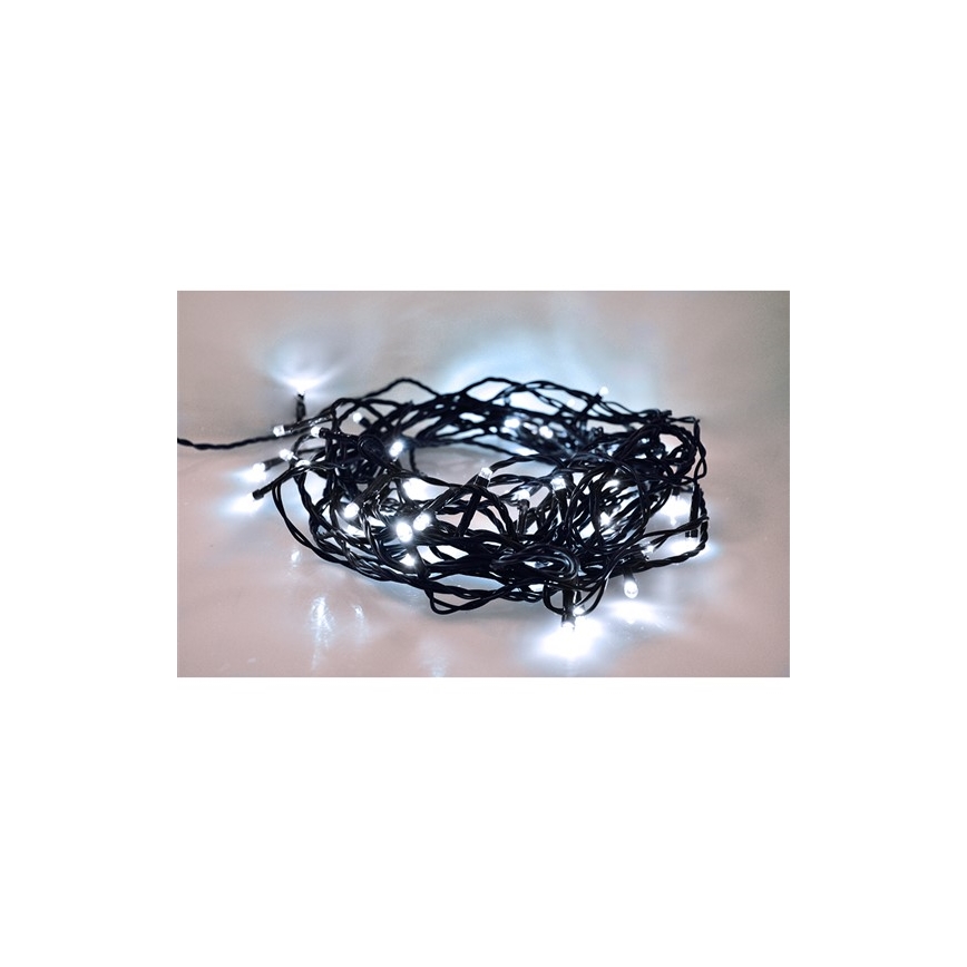 Corrente de Natal LED 400xLED/8 funções 25 m IP44 branco frio