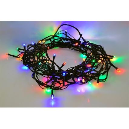 Corrente exterior de Natal LED 100xLED/8 funções IP44 13m multicolor