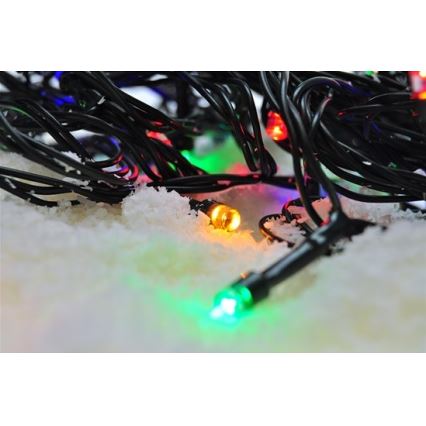 Corrente exterior de Natal LED 100xLED/8 funções IP44 13m multicolor