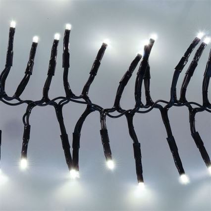 Corrente de Natal LED 576xLED/8 funções 8m IP44 branco frio + CR