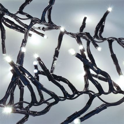 Corrente de Natal LED 576xLED/8 funções 8m IP44 branco frio + CR