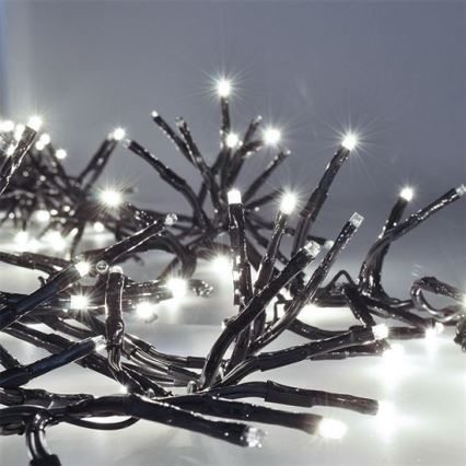 Corrente de Natal LED 576xLED/8 funções 8m IP44 branco frio + CR